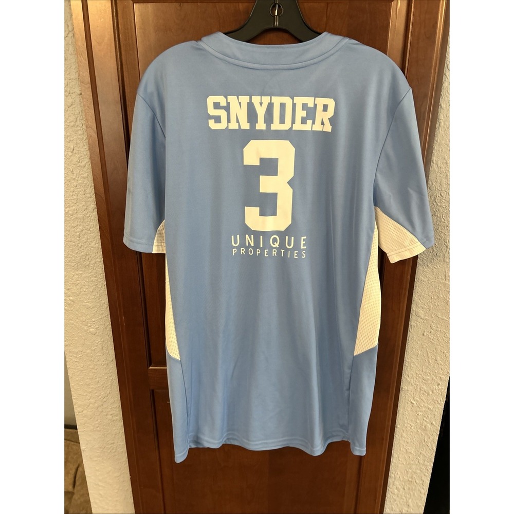 Women's Kansas City Royals "Snyder" #3 Light Blue Majestic Jersey Size Medium - Picture 7 of 10